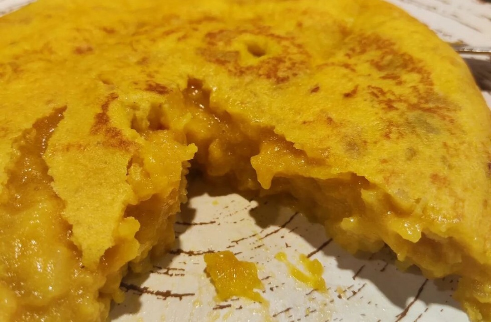 La mejor tortilla de Madrid, hecha en el Gastrobar Pantostao.