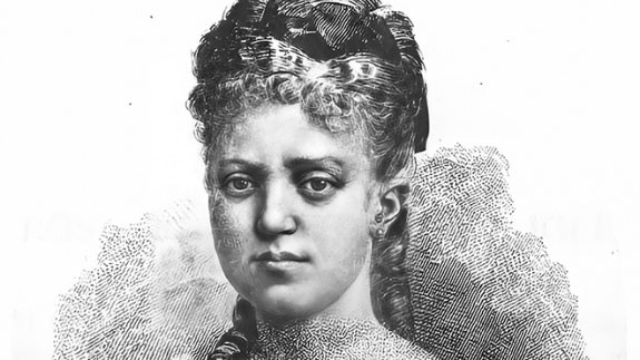 Retrato de Rosario de Acuña.