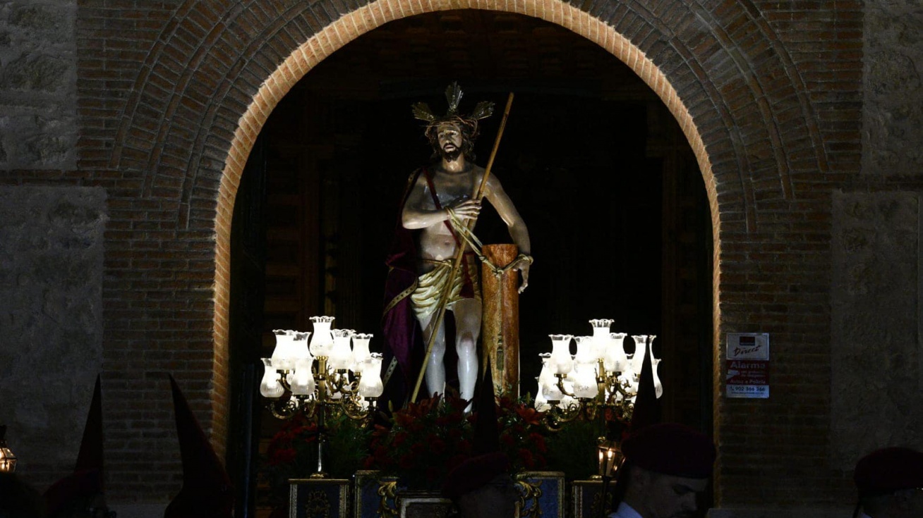 Procesión de Cristo atado a la columna en 2023 | Fotografía de Alejandro Aragón