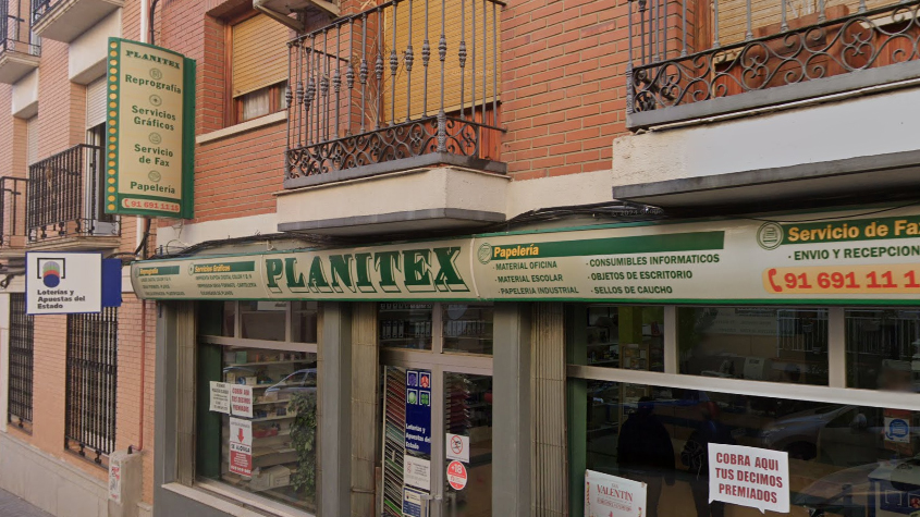 La papelería Planitext | Google Street View