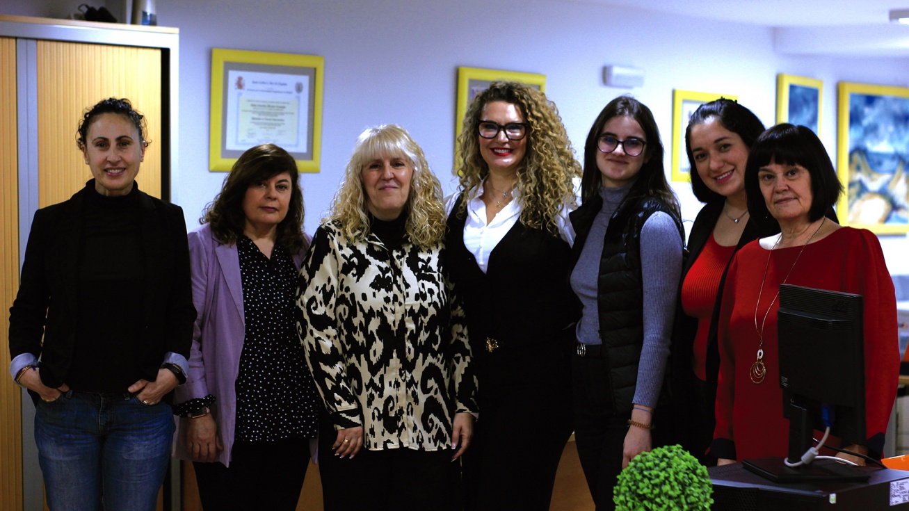 Las trabajadoras de Oligran.