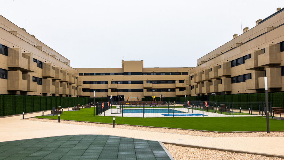 Urbanizaci&oacute;n del Plan Vive en Pinto.