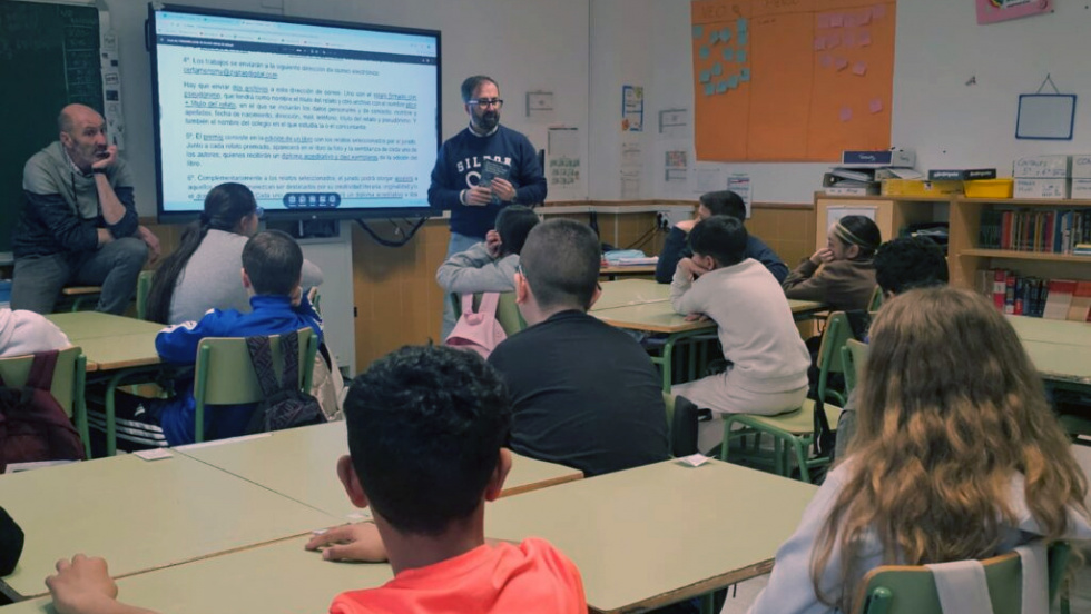 Medio centenar de escolares participan en el I Certamen de Relatos Breves de San Martín de la Vega