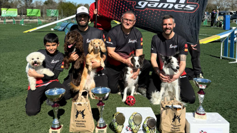 San Martín de la Vega brilla en el campeonato regional de agility