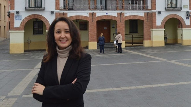 Nadia Belaradj, portavoz de Ciudadanos Pinto.