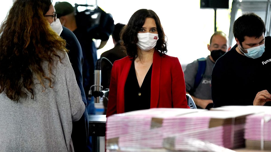 Isabel Díaz Ayuso, presidenta de la Comunidad de Madrid.