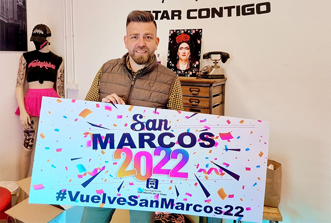 Rafael Martínez, alcalde de San Martín de la Vega y concejal de Festejos.