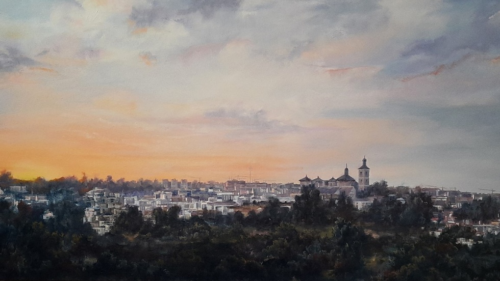 Una de las obras que podrá contemplarse en la exposición  "La atmósfera del paisaje"