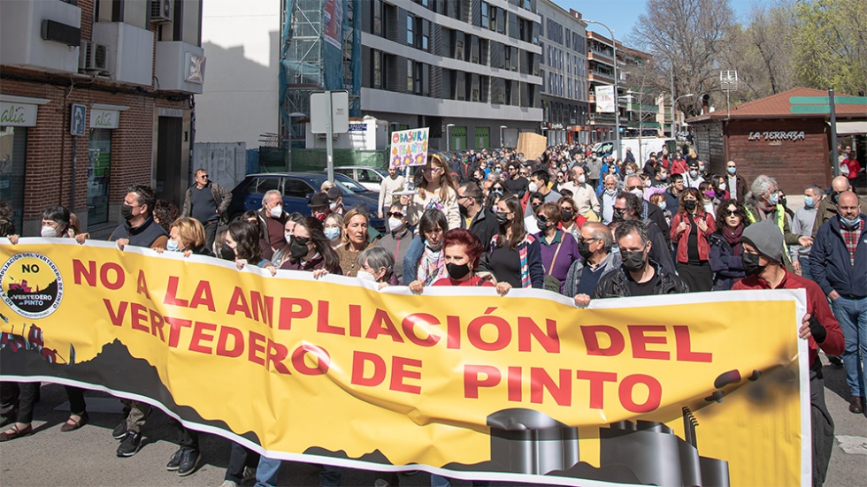 Manifestación del pasado 13 de marzo en Pinto | Alejandro García