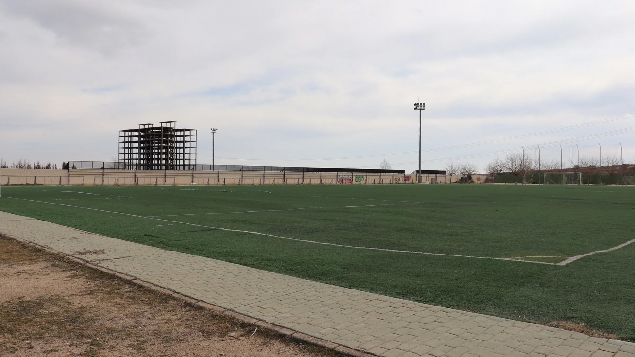 Campo de fútbol municipal de Ciempozuelos.