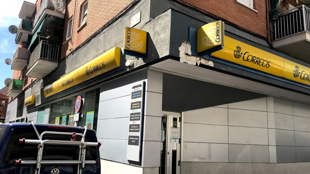Oficina de Correos en Pinto.