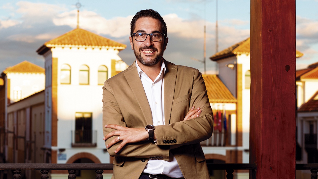 Diego Ortiz, alcalde de Pinto.