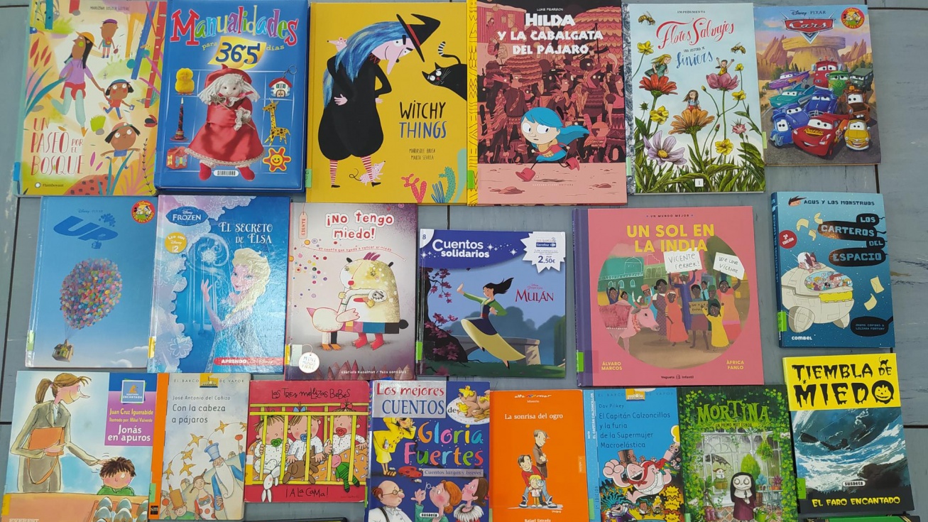 Novedades de abril en la biblioteca.