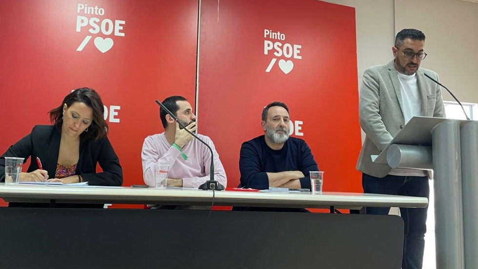 El PSOE de Pinto saca a pesos pesados de su Ejecutiva