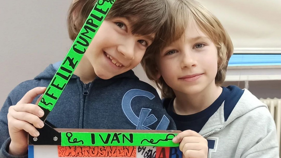 Iván y Víctor Renedo en el rodaje de 'Matusalén'. Iván y Víctor Renedo en el rodaje de 'Matusalén'.