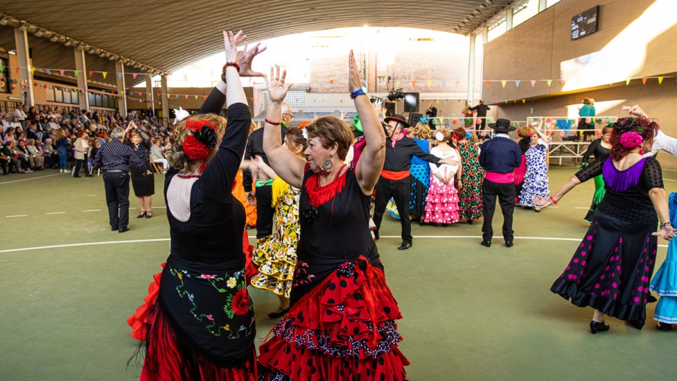 Celebración de la Feria de abril en Pinto en 2023.