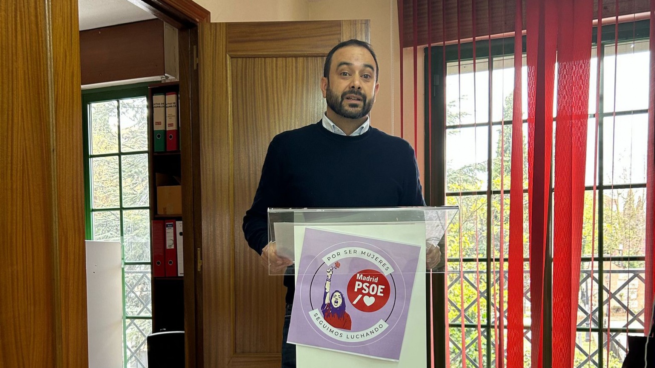 Vicente López-Peláez en la asamblea.