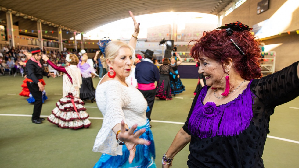 Celebración de la Feria de Abril en Pinto en 2023.