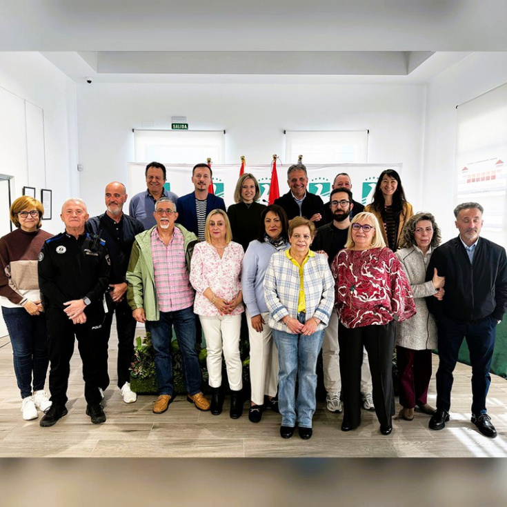 Homenaje a extrabajadores del Ayuntamiento de Parla.