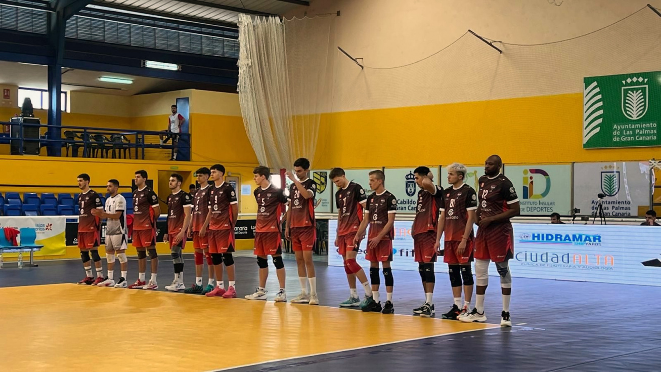 El Grupo Egido Pinto, durante el torneo | Img: Club Voleibol Pinto.