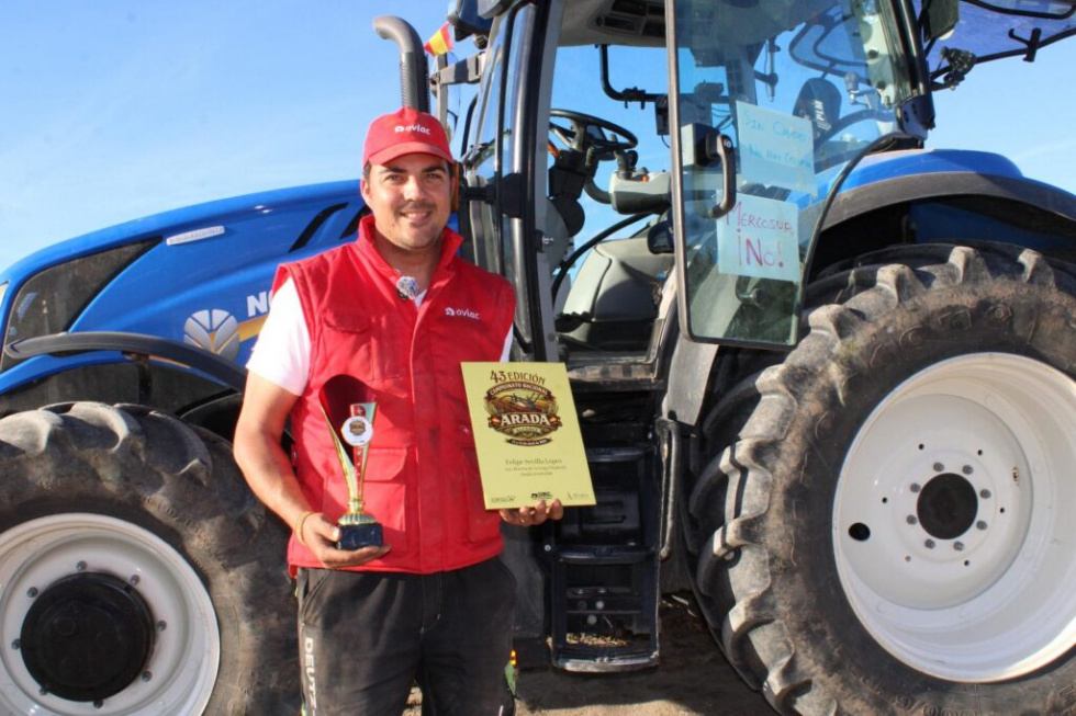 El sanmartinero Felipe Sevilla representará a España en el Campeonato del Mundo de arada