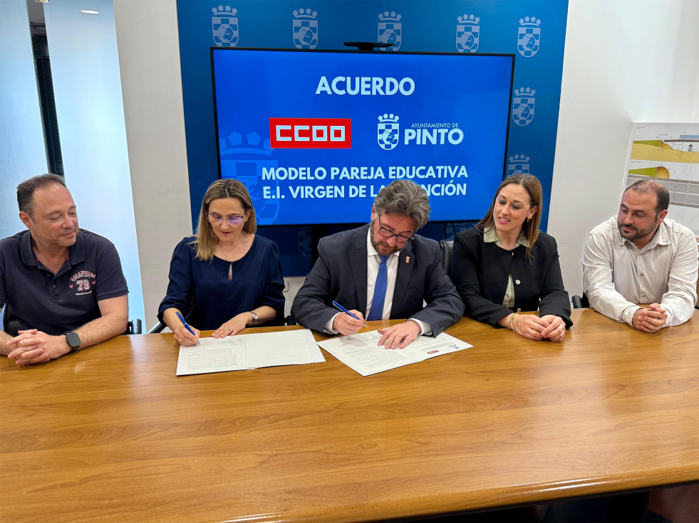 El Gobierno de Pinto se compromete a implantar la pareja educativa en la escuela infantil municipal