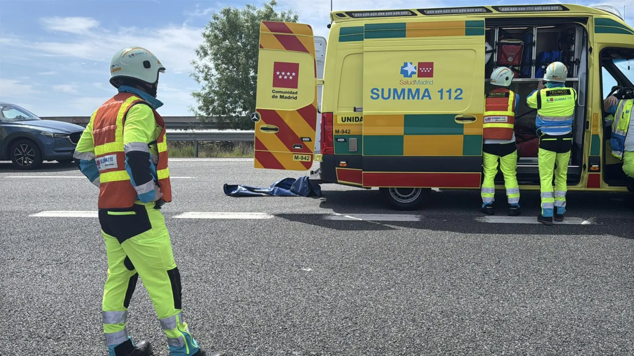 Fallece un ciclista de 70 años tras ser atropellado en la M-506 a su paso por Pinto