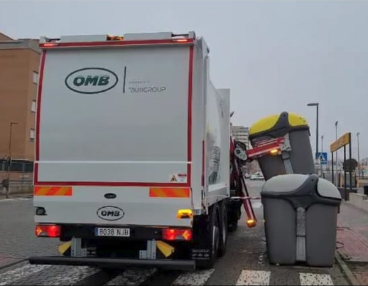 Recogida de residuos en Parla.