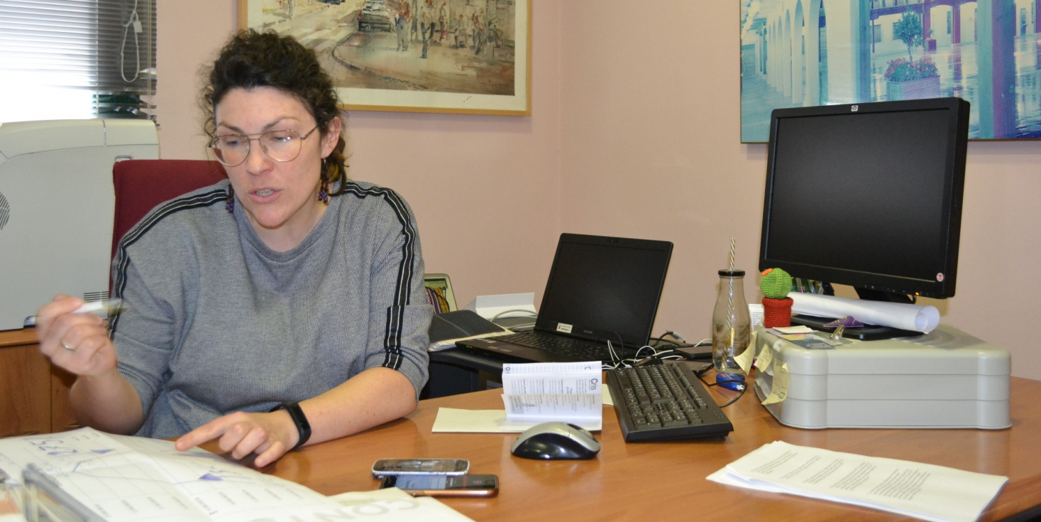 Consoli Astasio durante una entrevista a Zigzag.