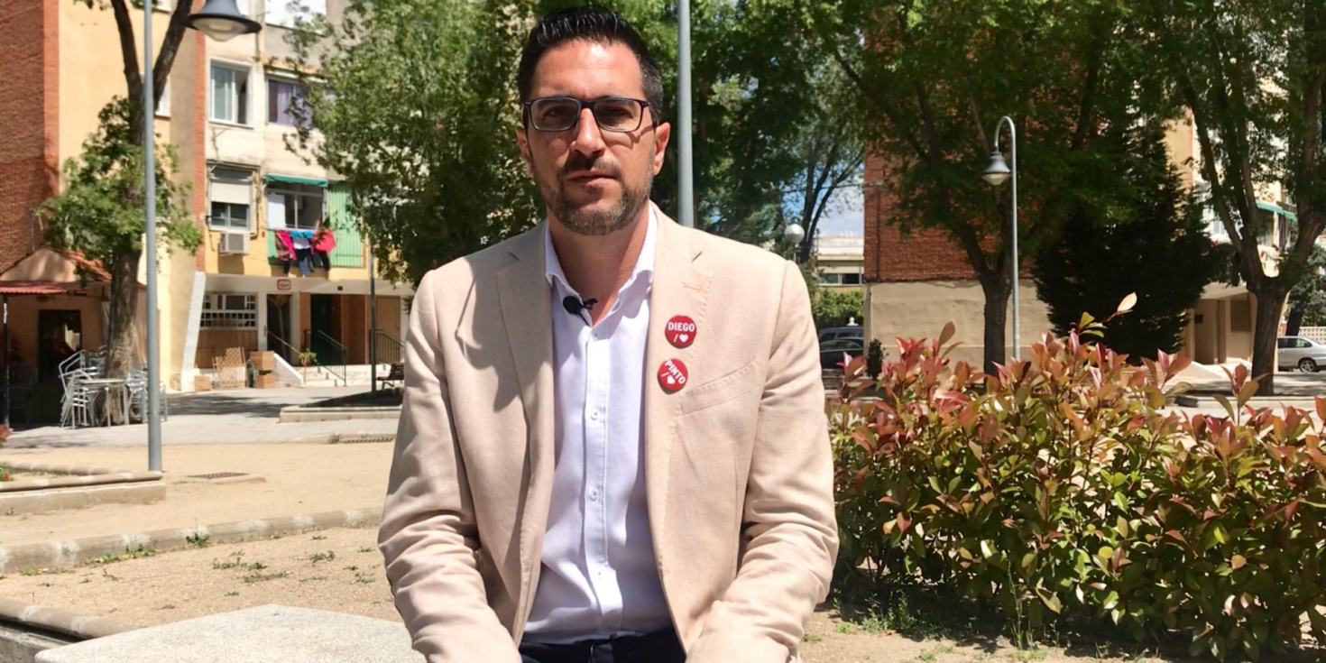 Juan Diego Ortiz, candidato del PSOE de Pinto.