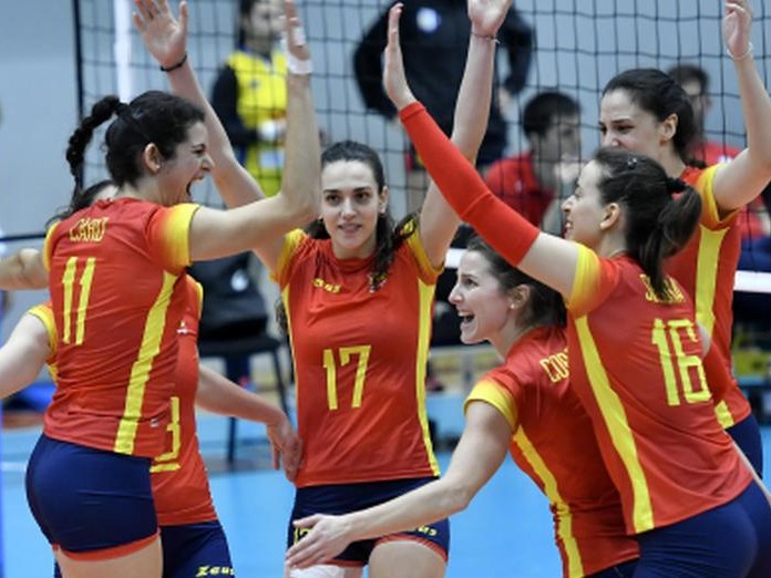 Selección absoluta de voleibol femenino.