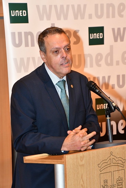 Jorge Montes, director de la UNED en la zona sur de Madrid.
