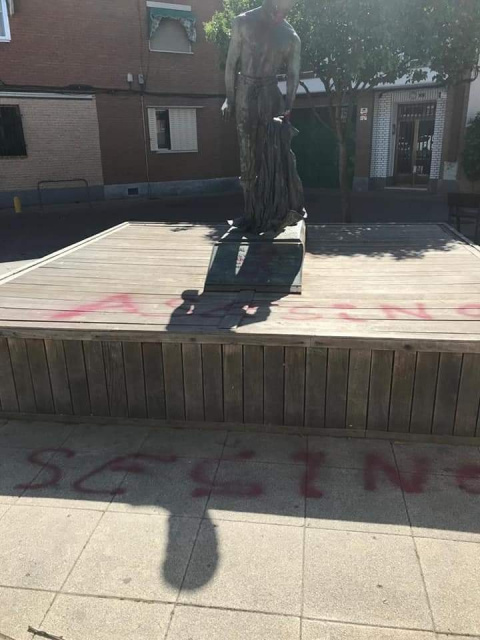 Pintadas contra el Club Taurino 'Villa de Pinto' | Foto: Pedro Hernández.