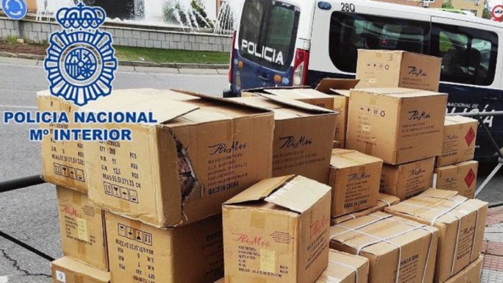 Cajas de cosméticos que habían sido robadas de una nave de Valdemoro | Policía Local