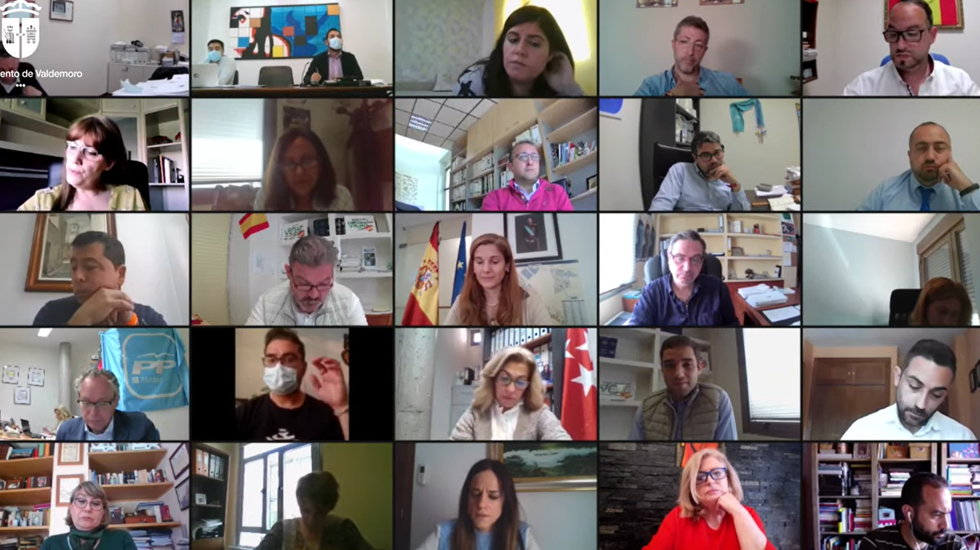 Último pleno de Valdemoro.