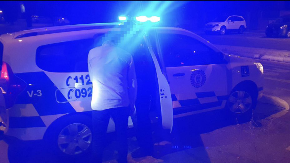 Imágenes de la detención | Policía Local de Valdemoro