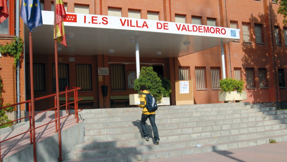 Instituto Villa de Valdemoro, uno de los cuatro centros de Educación Secundaria de Valdemoro.