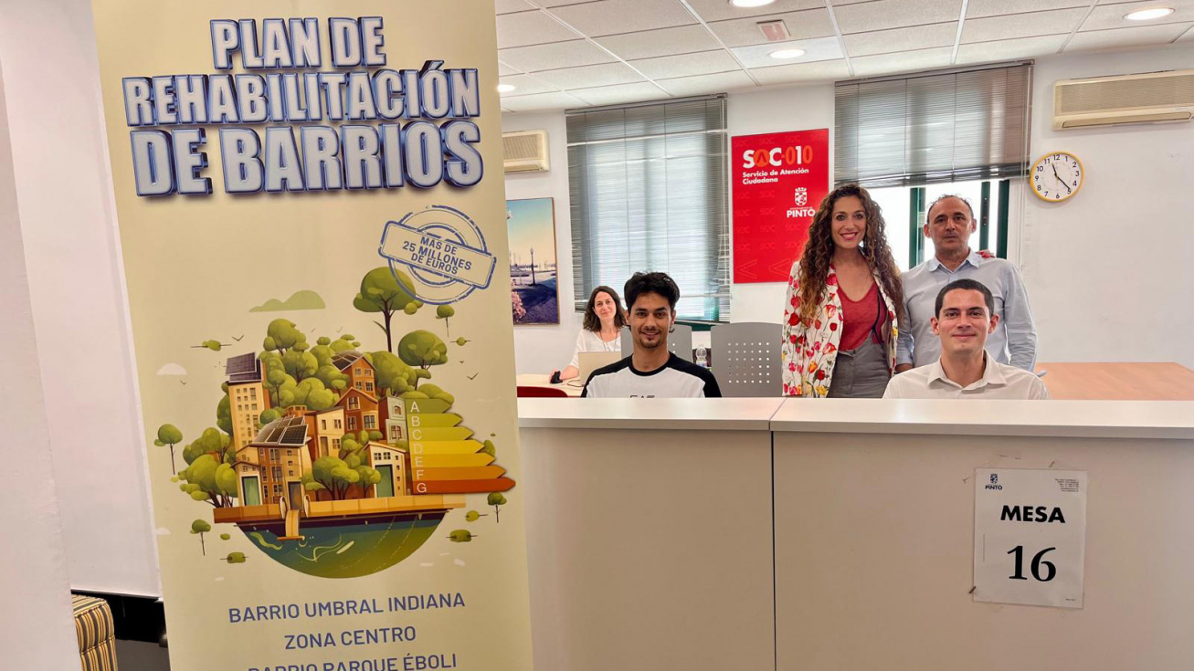 Oficina de Rehabilitación de Barrios de Pinto.