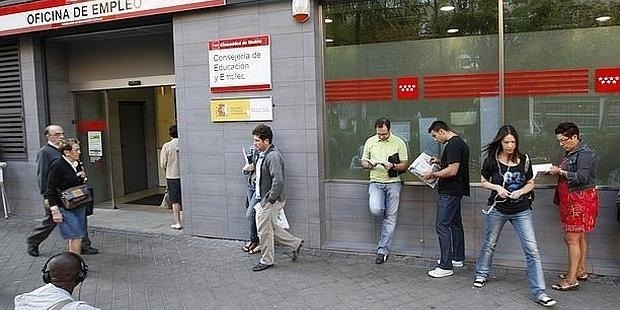 Oficina de empleo de la Comunidad de Madrid.