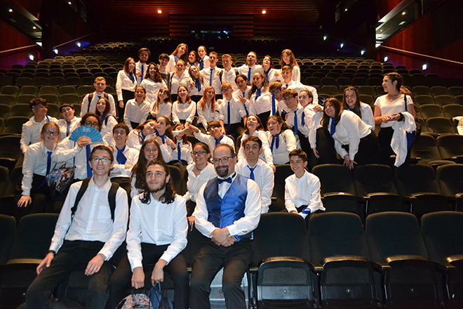 Voces para la Convivencia, ganador de excelencia del XV Certamen de Coros Escolaes de la CAM.