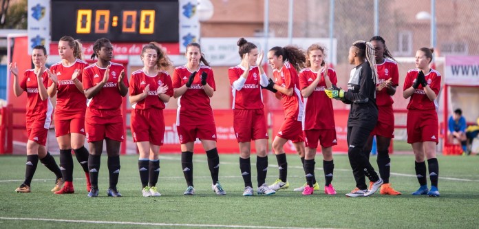 Equipo femenino del Atlético de Pinto.