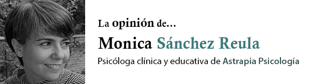 Mónica S. Reula, psicóloga clínica y educativa de Astrapia Psicología.
