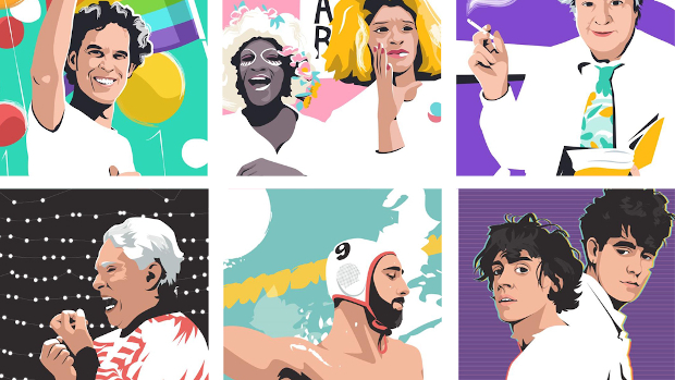 Cartel de la  la exposición Referentes LGTB: Voices | Ayto. de Valdemoro