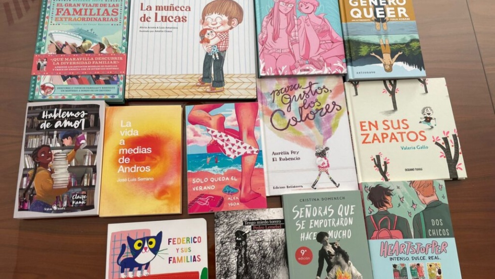 Libros LGTBI en la biblioteca de San Martín de la Vega | Ayto. San Martín de la Vega