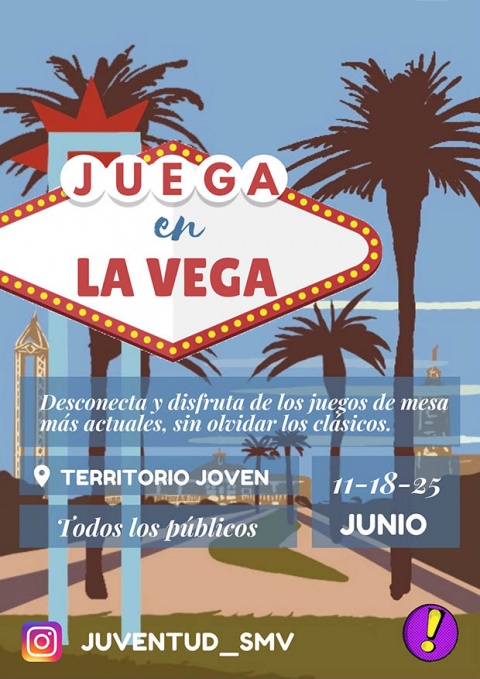 Cartel de 'Juega en la Vega' | Ayto. San Martín de la Vega