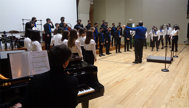 Coro escolar Voces para la Convivencia del IES Francisco Umbral.