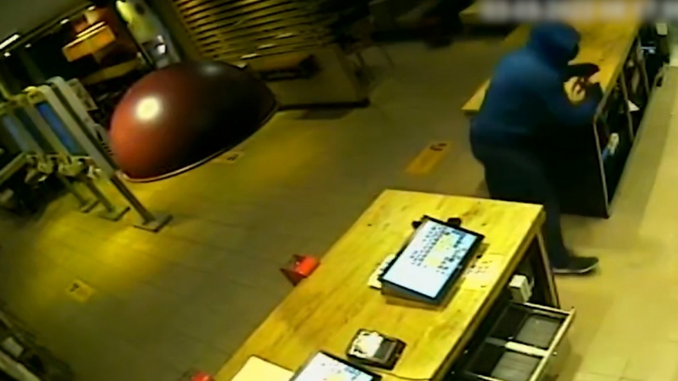 Imágenes del detenido en uno de los robos | Policía Nacional