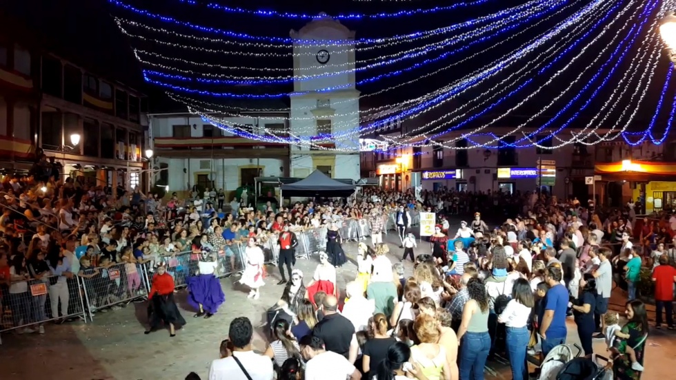 Pasacalles en las fiestas patronales de 2018.