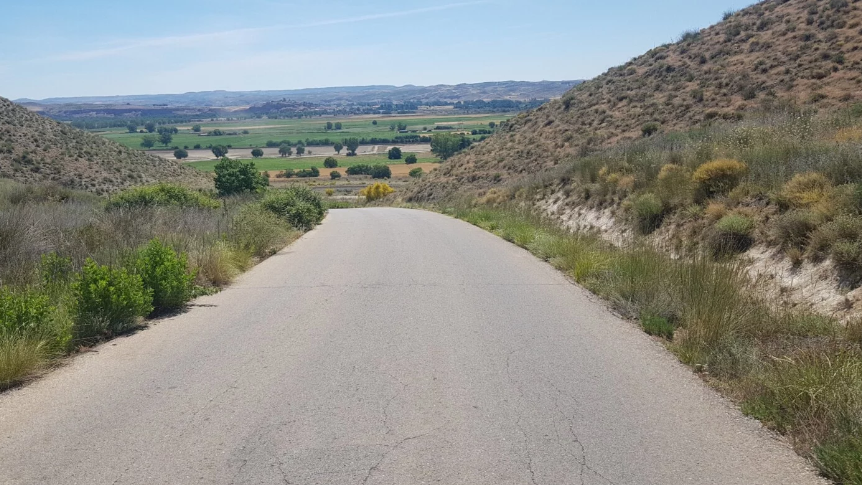 Camino de la Cuesta Alta de Ciempozuelos,  el escenario del festival.