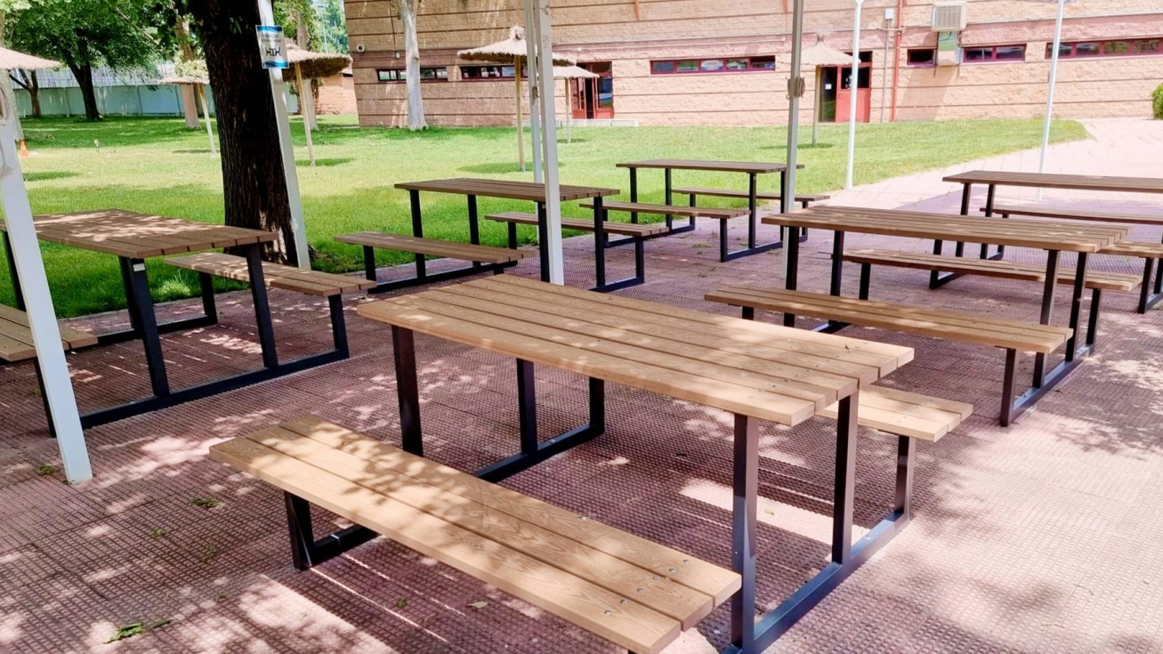 Nueva zona de merendero.